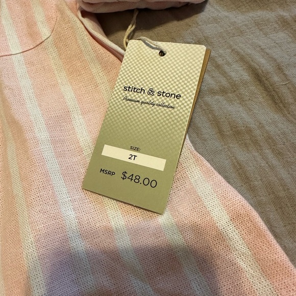 Stitch & Stone Pants and Shirt Set 2T NWT - Picture 4 of 4